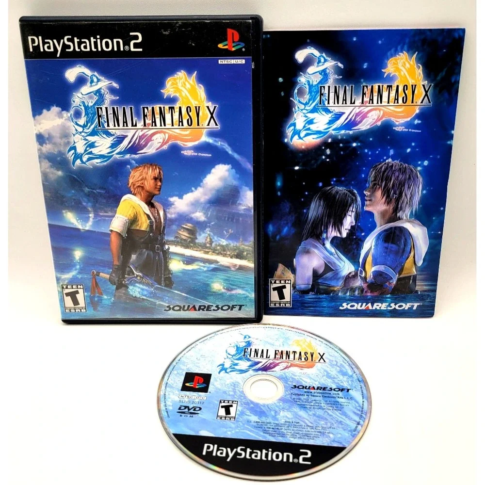 Final Fantasy‎ X COMPLETE IN BOX CIB PS2 PlayStation 2 GAME